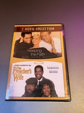 2-Movie DVD Collection: Keeping the Faith & The Preacher's Wife - Yellow Cover